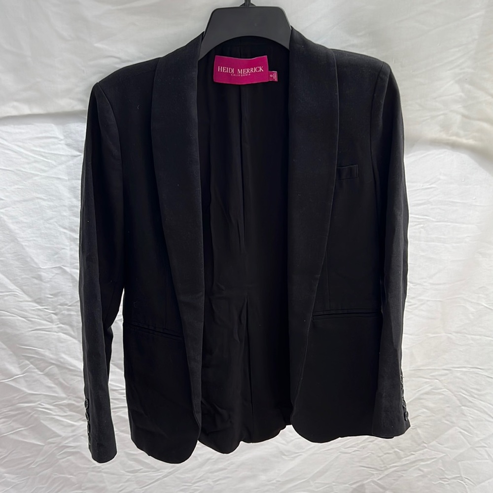Heidi Merrick Black blazer